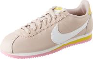 classic cortez leather women's casual shoes for athletics logo