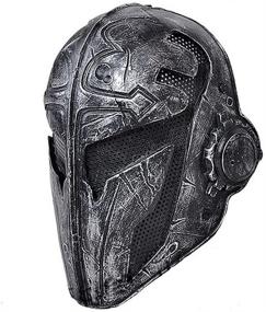 img 3 attached to 🤺 OSdream Cool Knights Templar: Ultimate Protection Wire Mesh Mask for Airsoft, Paintball, and Display Excellence