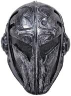 🤺 osdream cool knights templar: ultimate protection wire mesh mask for airsoft, paintball, and display excellence logo