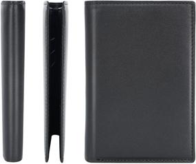 img 3 attached to Stylish Polare Functional Blocking Leather Passport Travel Accessories