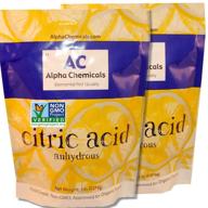 citric acid lab & scientific products, verified by the non-gmo project logo