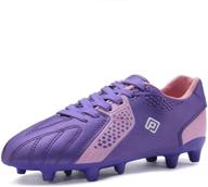 π dream pairs hz19003k purple soccer girls' shoes and athletic: perfect performance footwear for passionate players logo