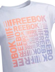 img 3 attached to Reebok Девочки Спортивный Комплект Одежда для Девочек в активном стиле