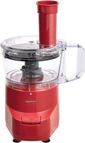 img 3 attached to AmazonBasics 4 Cup Food Processor Red