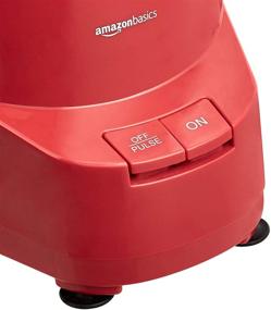 img 1 attached to AmazonBasics 4 Cup Food Processor Red