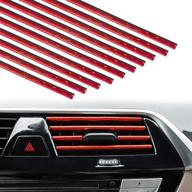 tomall car interior moulding strip replacement parts logo