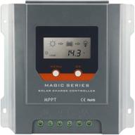 ⚡️ эффективный контроллер заряда mppt 30a: powmr - 12v 24v автоматический, с отрицательной общей линией, герметичный, для гелевых и залитых аккумуляторов, с функцией записи энергии. логотип