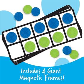 img 1 attached to Learning Resources LER6644 Magnetic Ten Frame