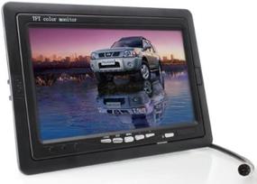 img 1 attached to 🚗 Enhance Your Car Safety with the BW 7 Inch TFT LCD Digital Rear View Monitor and Waterproof Camera Combo