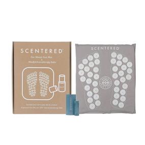 img 3 attached to 🎁 Scentered Acupressure Foot Mat & Balm Gift Set: All-in-One Solution for Natural Pain Relief, Muscle Relaxation, Reflexology, and Meditation – Escape with Aromatherapy Balm & Portable Mat