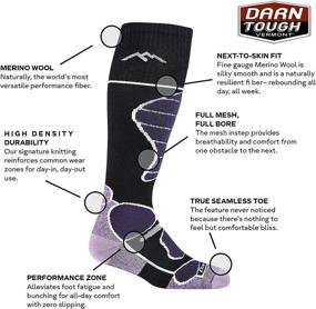 img 2 attached to Ultimate Comfort for Women: Darn 🧦 Tough Function 5 Padded Cushion OTC Sock