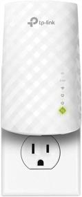 img 4 attached to TP-Link AC750 WiFi Extender (RE220): Boost Your WiFi Signal and Expand Coverage to 1200 Sq.ft - Dual Band, 750Mbps Speed, Supports 20 Devices