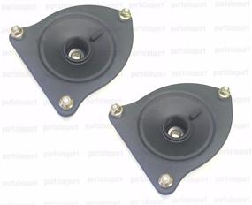 img 1 attached to Front Suspension Strut Mounts with Bearings for Mini Cooper 2002-2006 R50 R52 R53 (Left + Right)