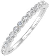 carat bezel diamond wedding white logo