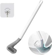 golf toilet brush: long-handled silicone cleaner for efficient bathroom cleaning logo