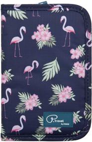 img 4 attached to VanFn Passport P Flamingo Travel Organizer with Enhanced Functionality