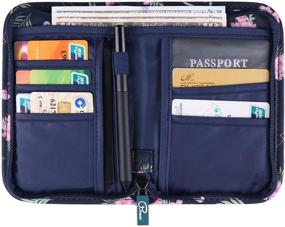 img 3 attached to VanFn Passport P Flamingo Travel Organizer with Enhanced Functionality