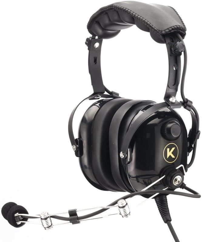 kore aviation p1 aviation headset 로고