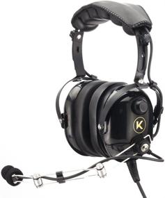 img 4 attached to KORE AVIATION P1 Series PNR Pilot Headset - Black