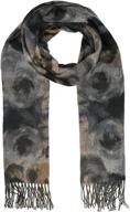 watercolor floral scarf for women - top accessory in scarves & wraps logo