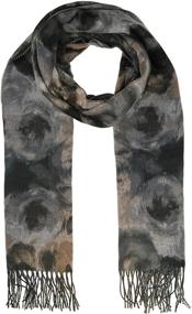 img 4 attached to Watercolor Floral Scarf for Women - Top Accessory in Scarves & Wraps