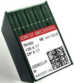 img 2 attached to 🧵 Groz-Beckert 135 X 17 #18: High-Quality Pack of 100 Sewing Machine Needles