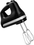 kitchenaid khm512bm черный матовый миксер с 5 скоростями - набор из 3 логотип