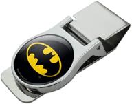 chrome plated batman classic shield logo