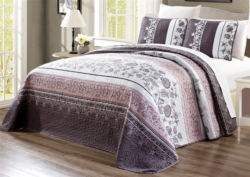 oversize prewashed reversible bedspread coverlet bedding for quilts & sets 로고