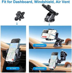 img 3 attached to Wireless Charging Auto Clamping Windshield Compatible Car Electronics & Accessories