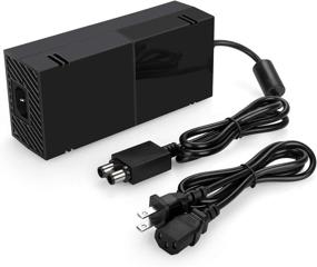 img 4 attached to Ultimate Power Solution: Xbox One Power Supply Brick with Power Cord - uowlbear AC Adapter Power Cable for Xbox One Console 100-240V Auto Voltage Low Noise Version - Equipped with Built-in Silent Fan