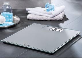 img 2 attached to Soehnle 63855 Style Sense Comfort Digital Bathroom Scale: Sleek Silver Design for Accurate and Easy Weighing