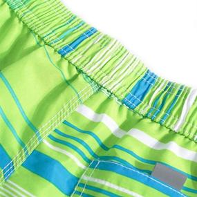 img 2 attached to 🩲 HZYBABY Boys' Clothing Drawstring Trunks Swimsuit with Reflective Design - Available at Swim