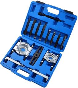 img 3 attached to 🔧 14PCS Bearing Separator Puller Set - DASBET 2" and 3" Splitters Remove Bearings Kit, Heavy Duty