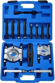 img 4 attached to 🔧 14PCS Bearing Separator Puller Set - DASBET 2" and 3" Splitters Remove Bearings Kit, Heavy Duty