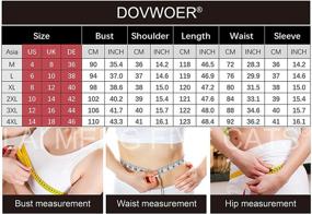 img 3 attached to 🌸 DOVWOER Holiday Womens Floral Dresses: Style and Comfort in Women's Clothing Collection