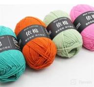 img 1 attached to 🧶 MOMODA 50 Colors Fibre Wool Yarn Roving: The Ultimate Choice for Needle Felting, Hand Spinning, and DIY Craft Projects review by Gelin Battle