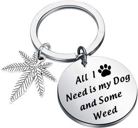 img 4 attached to Cannabis Weed Gift for Cannabis-Loving Dog and Cat Owners: 🐾 All I Need is my Dog/Cat and Some Weed – ENSIANTH Gift