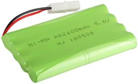 img 1 attached to 🔋 Аккумулятор Ni-Mh AA высокой емкости X 8 (4+4) 2400mAh 9,6 В с кабелем для зарядки USB - Идеально подходит для RC игрушек, бытовой техники и светового оборудования.