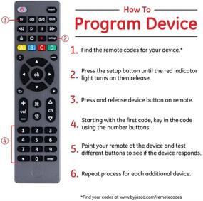 img 2 attached to GE Universal Remote Control (Graphite, 33711) for Samsung, Vizio, LG, Sony, TCL, Roku, Apple TV, Panasonic, Smart TVs, Streaming Players, Blu-ray, DVD - 4-Device Compatibility