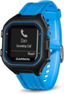 🏃 renewed garmin forerunner 25 gps running watch (large; black/blue) - trustworthy performance at a great price логотип