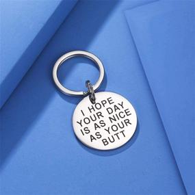 img 1 attached to 🔑 CJ&M Husband Keychain: A Thoughtful Valentine's Day Gift for Him - Perfect for Expressing Your Love as a Husband, Boyfriend, or Significant Other