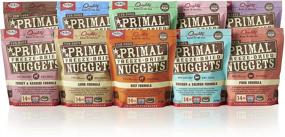 img 2 attached to 🐶 Primal Freeze Dried Dog Food Nuggets - 14 oz Pork, Made in USA, Complete Raw Diet, Grain Free Topper/Mixer