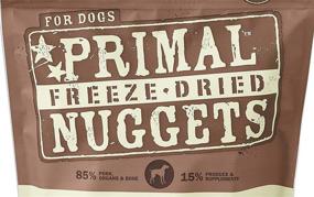 img 1 attached to 🐶 Primal Freeze Dried Dog Food Nuggets - 14 oz Pork, Made in USA, Complete Raw Diet, Grain Free Topper/Mixer