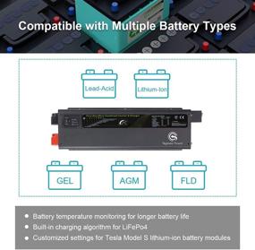 img 1 attached to 🔌 6000W Sigineer Power Inverter Charger | 24V DC to 120V 240V AC Pure Sine Wave Inverter | Split Phase | Low Frequency | 18000W Surge | Ideal for RV, Home, Off Grid Solar System