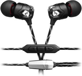 img 4 attached to 🎧 Наушники V-MODA Zn In-Ear Audiophile с микрофоном - 3 кнопки, созданные для современного прослушивания