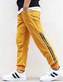 img 2 attached to LittleXin Casual Sports Sweatpants Trousers