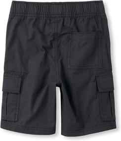 img 2 attached to 👦 Childrens Place Pull Shorts: Stylish and Durable Washed Boys' Clothing