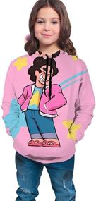 img 2 attached to 👕 Steven Universe Digital Sweatshirt for Boys - Fashion Hoodies & Sweatshirts