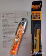 img 1 attached to 🔦 Klein Tools NCVT1P Pocket Clip Voltage Tester Pen - Non-Contact Voltage Detector, 50V to 1000V AC, Audible & Flashing LED Alarms review by Kelsey Brown